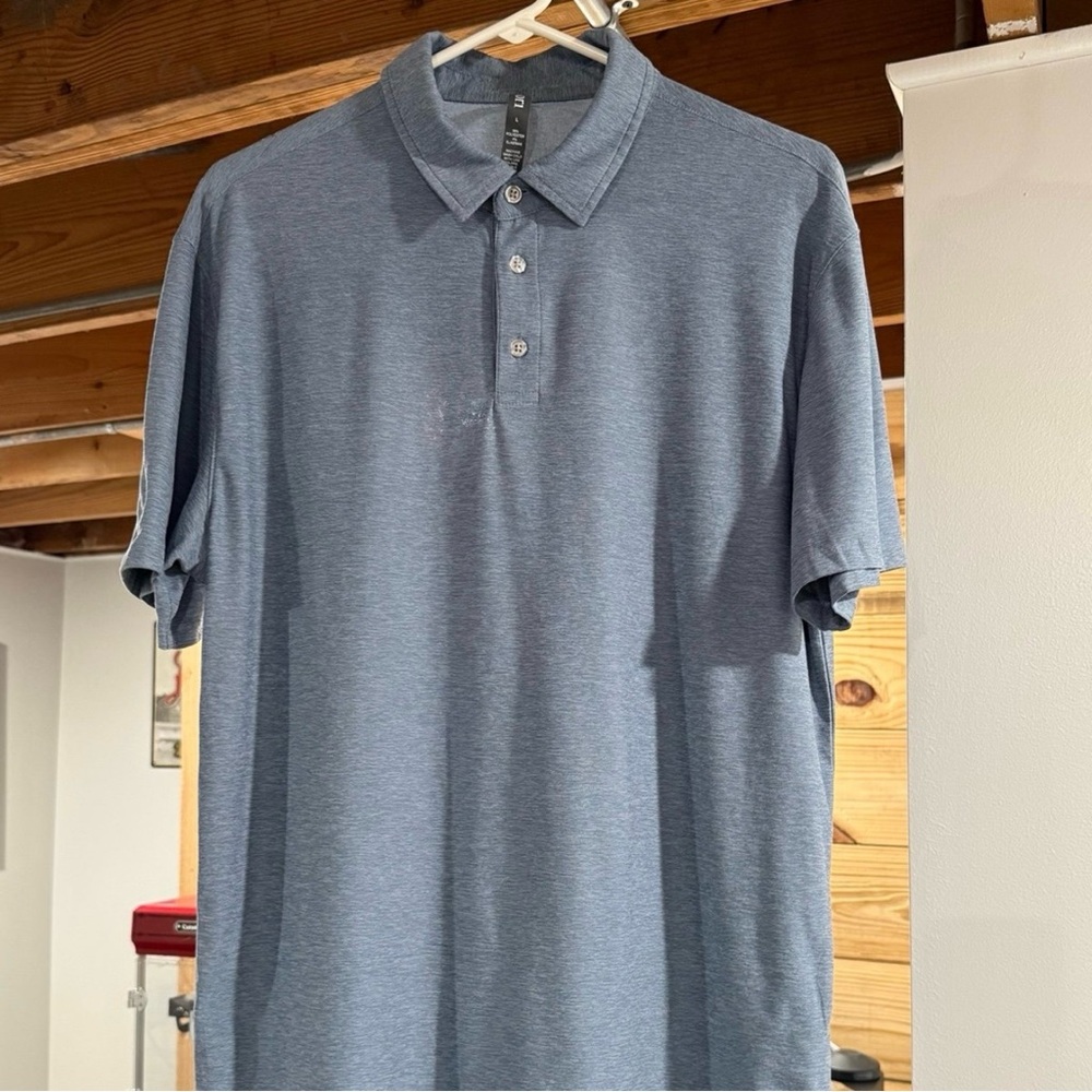 Vuori Heather Blue Polo
